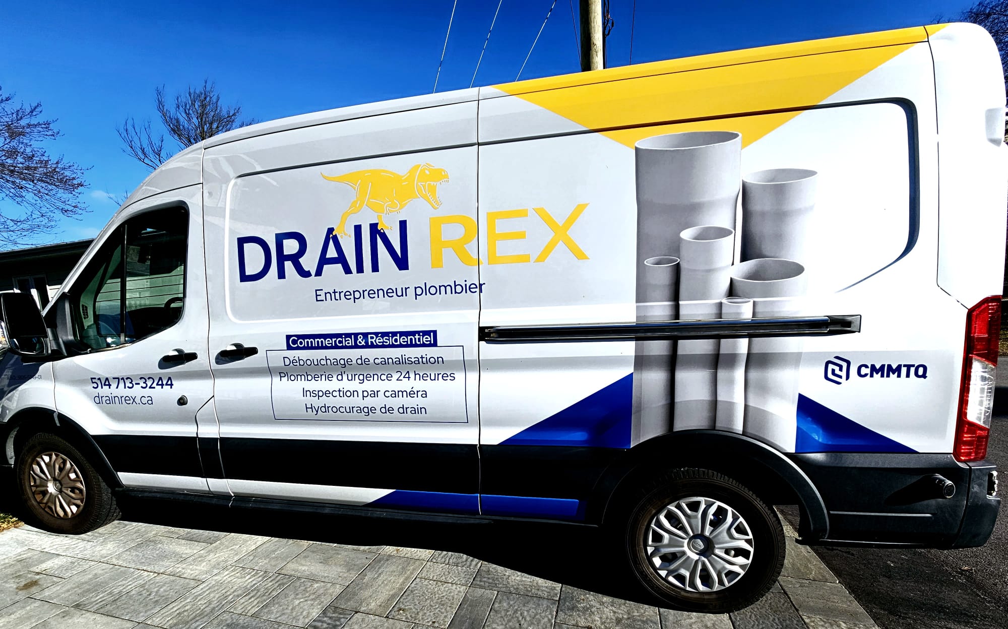 Drain Rex, entrepreneur plombier